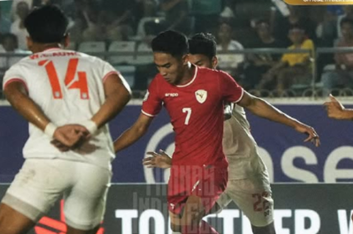 Myanmar vs Indonesia pada matchday pertama Piala AFF 2024, Senin (9/12/2024) di Stadion Thuwunna, Yangon.