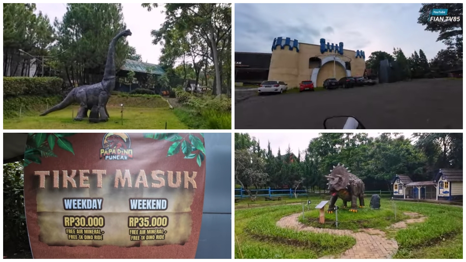 Petualangan seru di Papa Dino Puncak Bogor, liburan akhir tahun menyenangkan bersama keluarga.