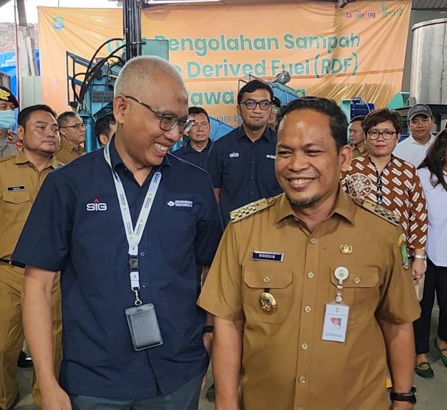 PT Solusi Bangun Indonesia Tbk (SBI) yang merupakan anak usaha dari SIG, menandatangani Nota Kesepahaman (Memorandum of Understanding/MoU) dengan Pemerintah Kota (Pemkot) Tangerang .