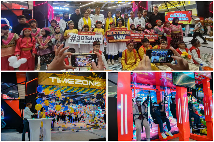 Grand Opening Timezone di Living World Kota Wisata, Gunungputri, Kabupaten Bogor.