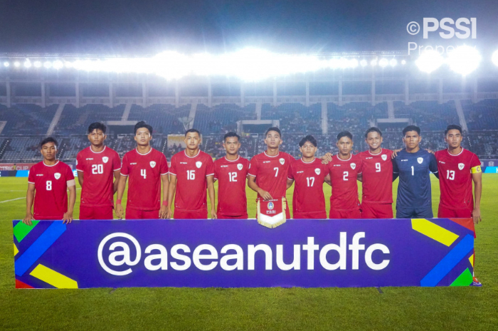 Timnas Indonesia saat menghadapi Myanmar pada AFF 2024
