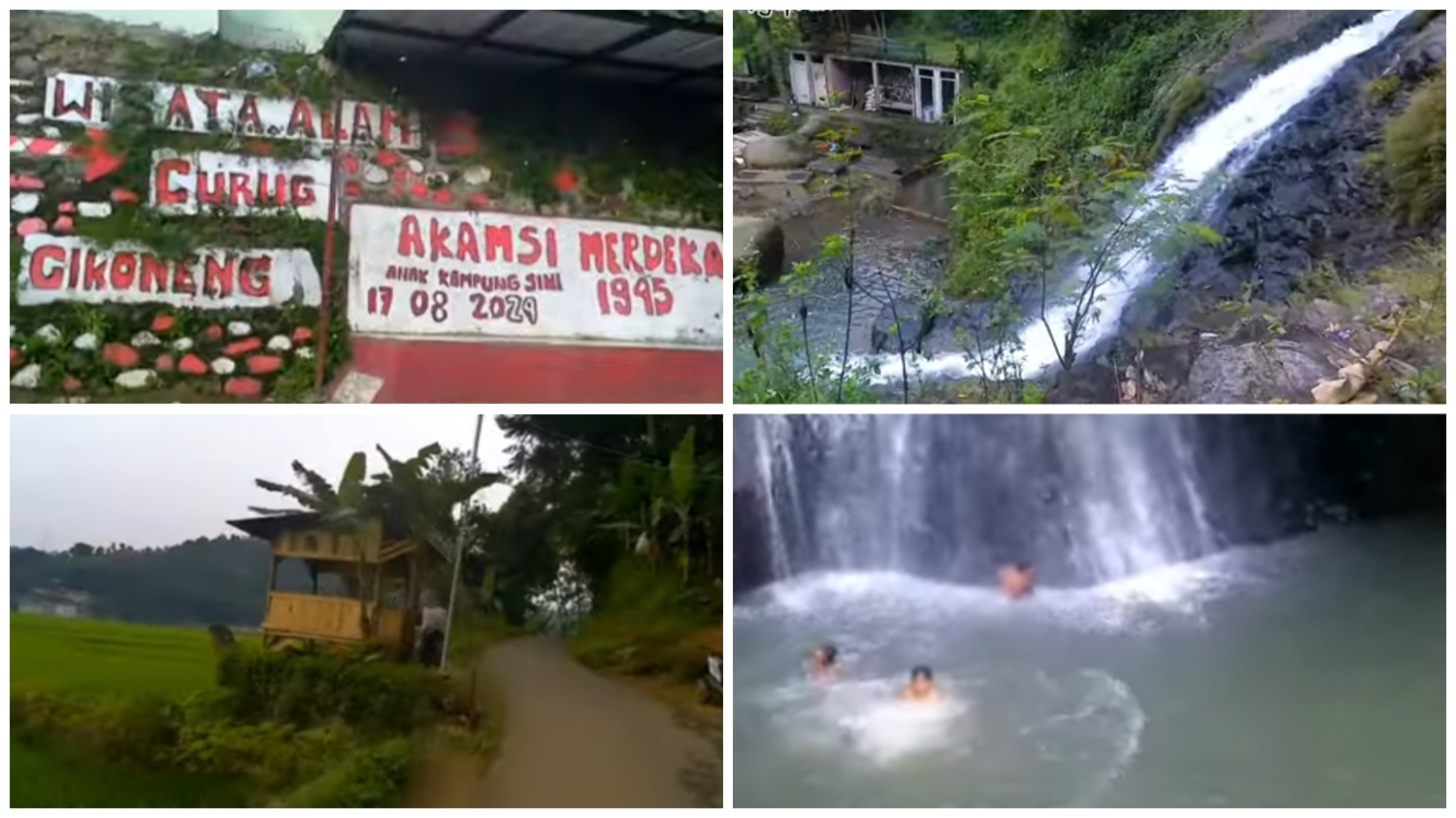 Liburan seru akhir tahun di Curug Cikoneng Puraseda Bogor.