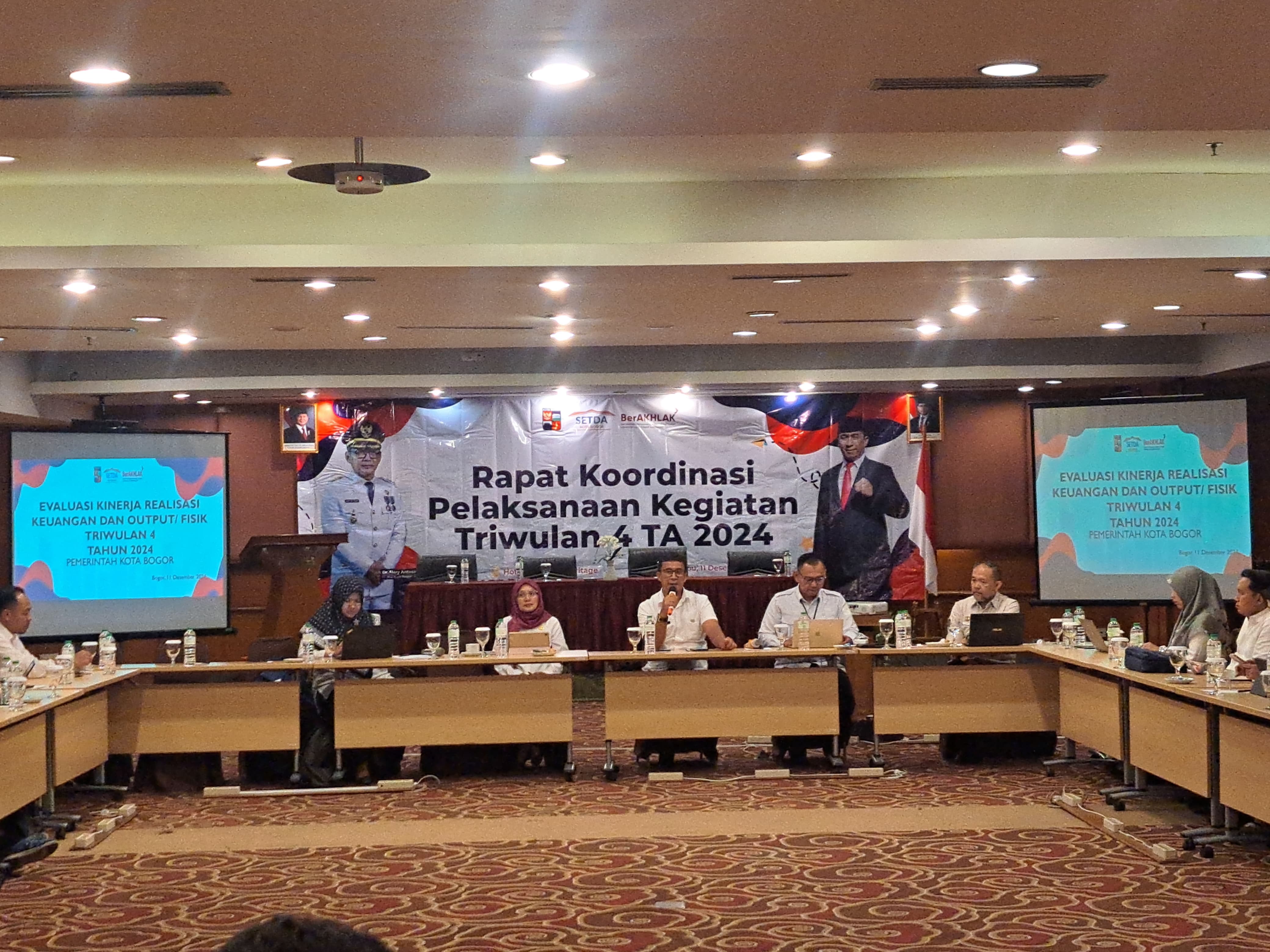 Rapat koordinasi pelaksanaan kegiatan triwulan 4 TA 2024.