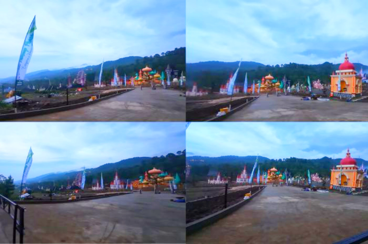 Wisata Hibisc Fantasy Puncak Bogor soft opening hari ini (11/12/2024).