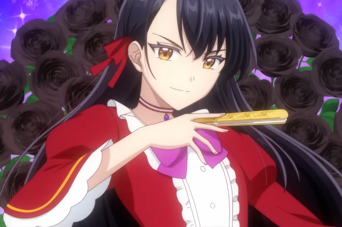 Alicia, karakter utama di anime Rekishi ni Nokoru Akujo ni Naru zo.