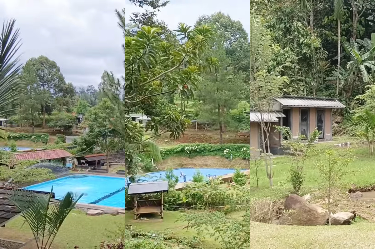 Wisata Swargiloka Waterland Bogor.