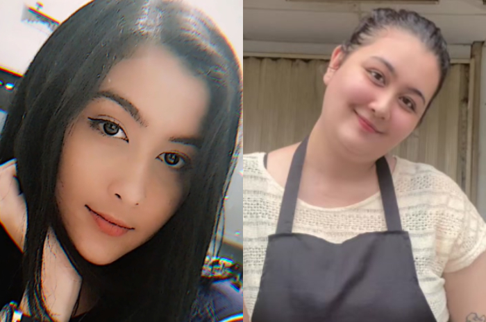 Penampilan artis Talitha Curtis dulu dan sekarang yang berjualan makanan di pinggir jalan.