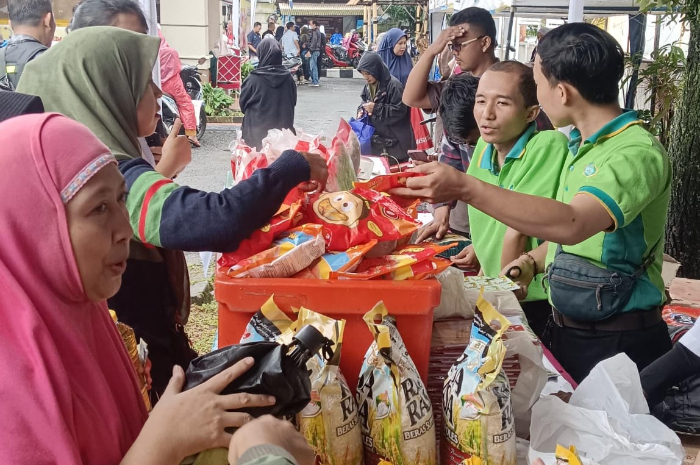 Gerakan Pangan Murah yang digelar DKPP Kota Bogor di Ciparigi