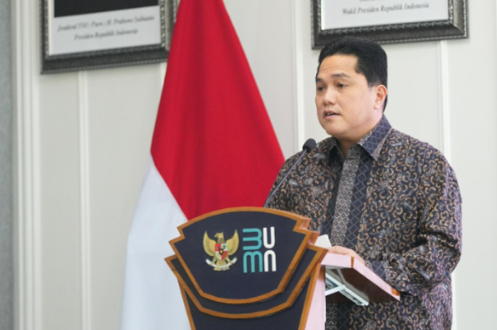 Ketua Umum PSSI Erick Thohir.
