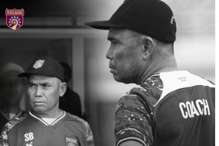 Syamsuddin Batola pelatih Persewangi Banyuwangi meninggal dunia.