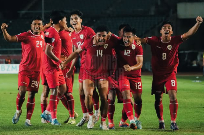 Para Timnas Indonesia berlaga di Piala AFF 2024.