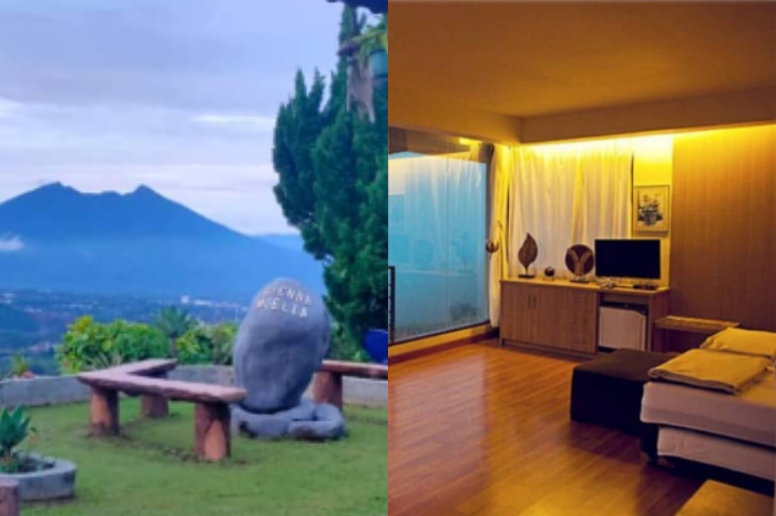 Villa Boenda Moelia di kawasan Puncak, Kabupaten Bogor