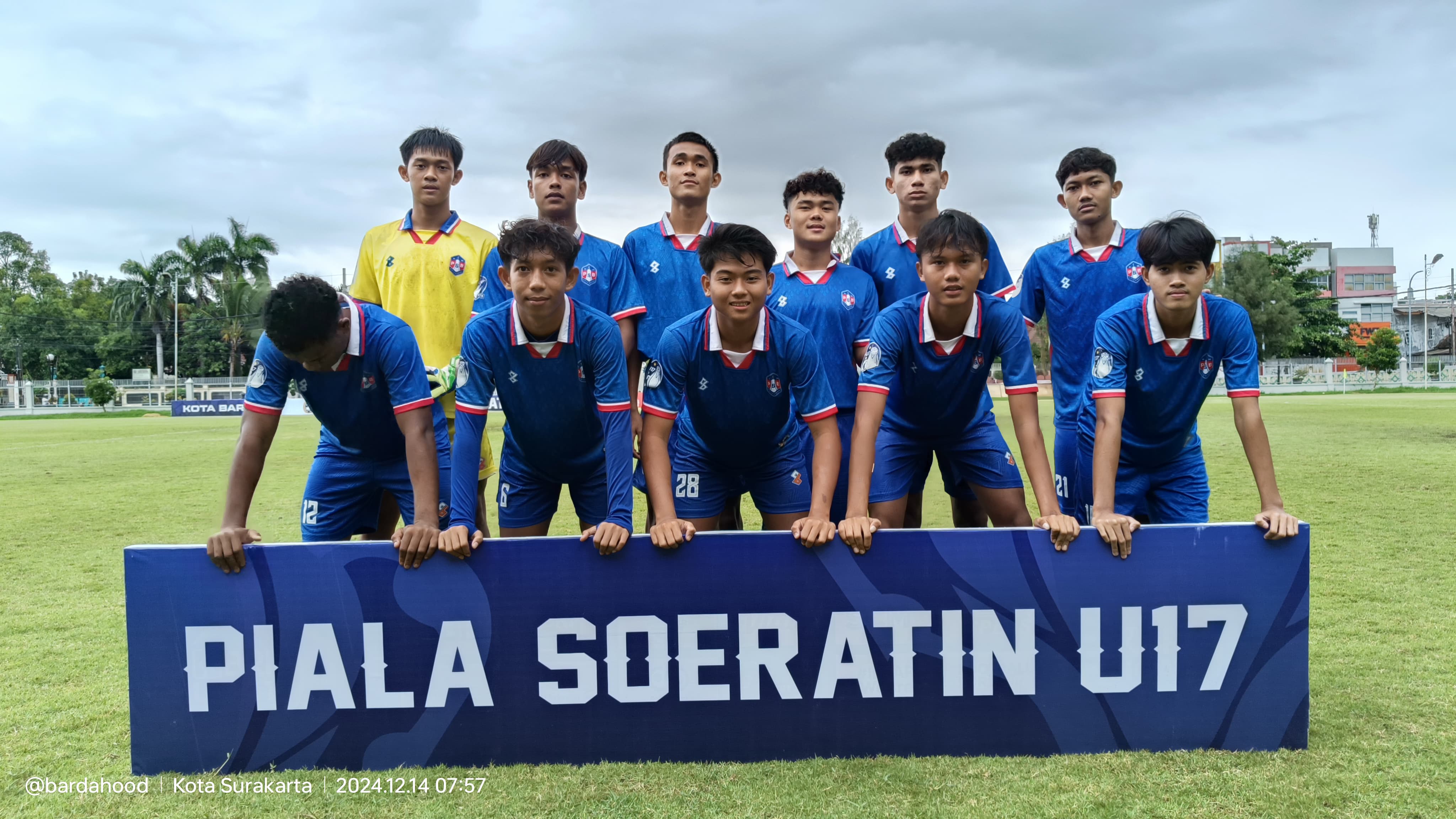 PSB Bogor lolos ke delapan besar Piala Suratin U-17 Nasional 2024.
