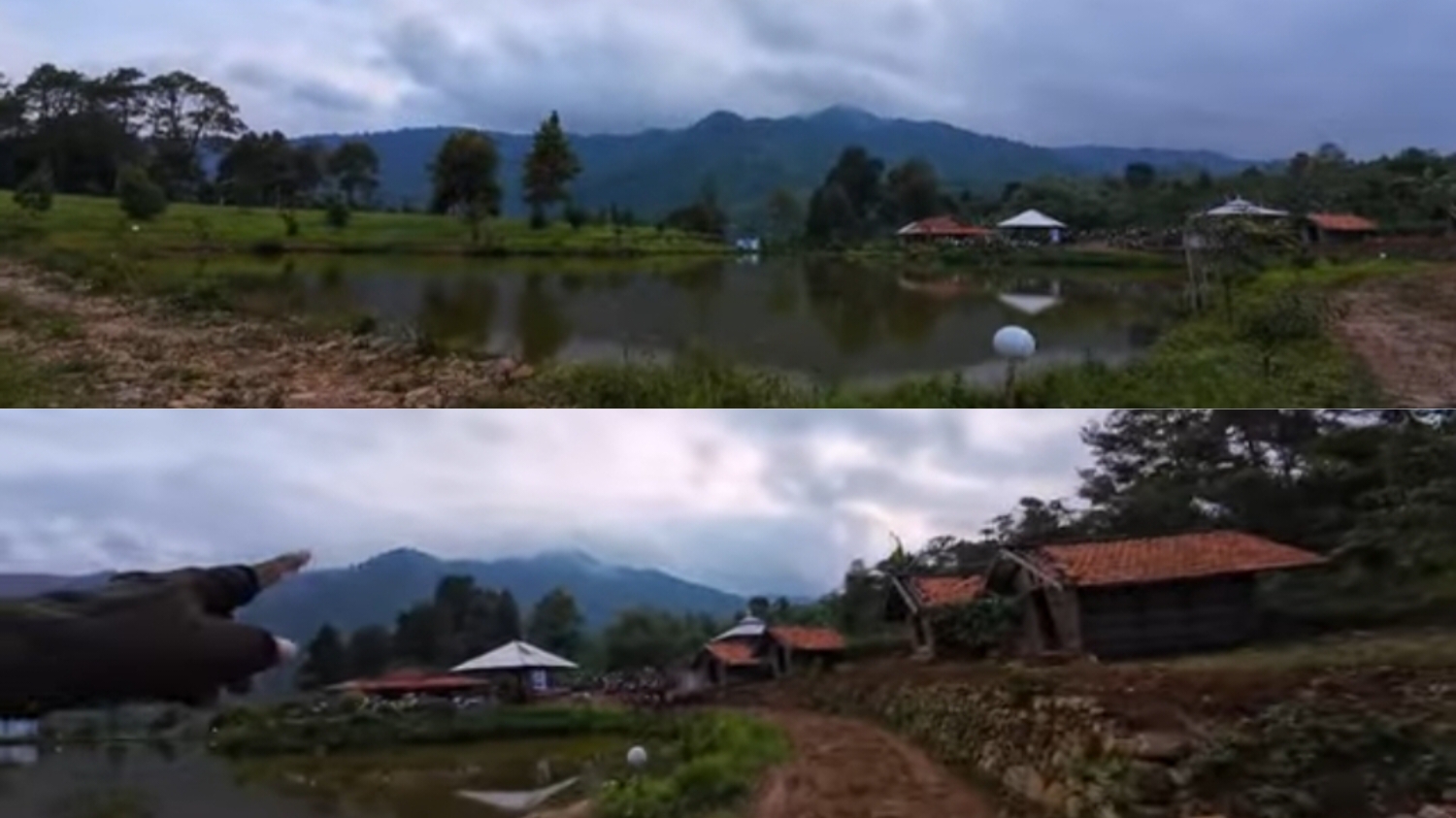 Jalur pendakian Gunung Pakuan.