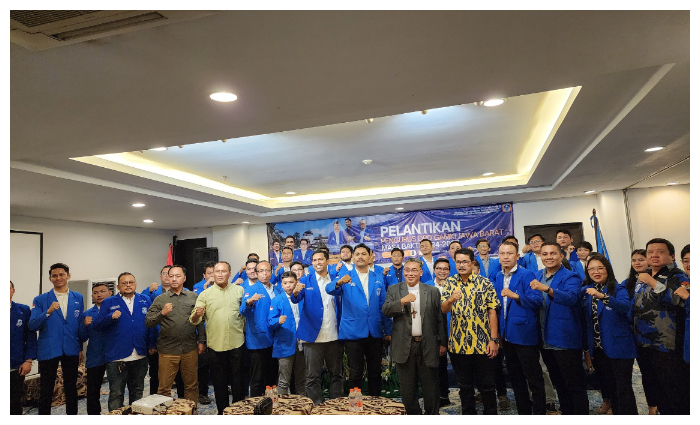 Jajaran Pengurus Gamki Provinsi Jawa Barat saat foto bersama.