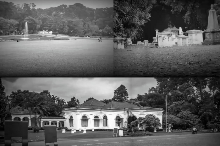 Ilustrasi suasana di Kebun Raya Bogor.