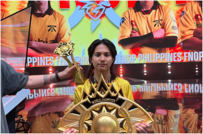 Juara MVP M6 MLBB Championship 2024 Kelra Pillas.