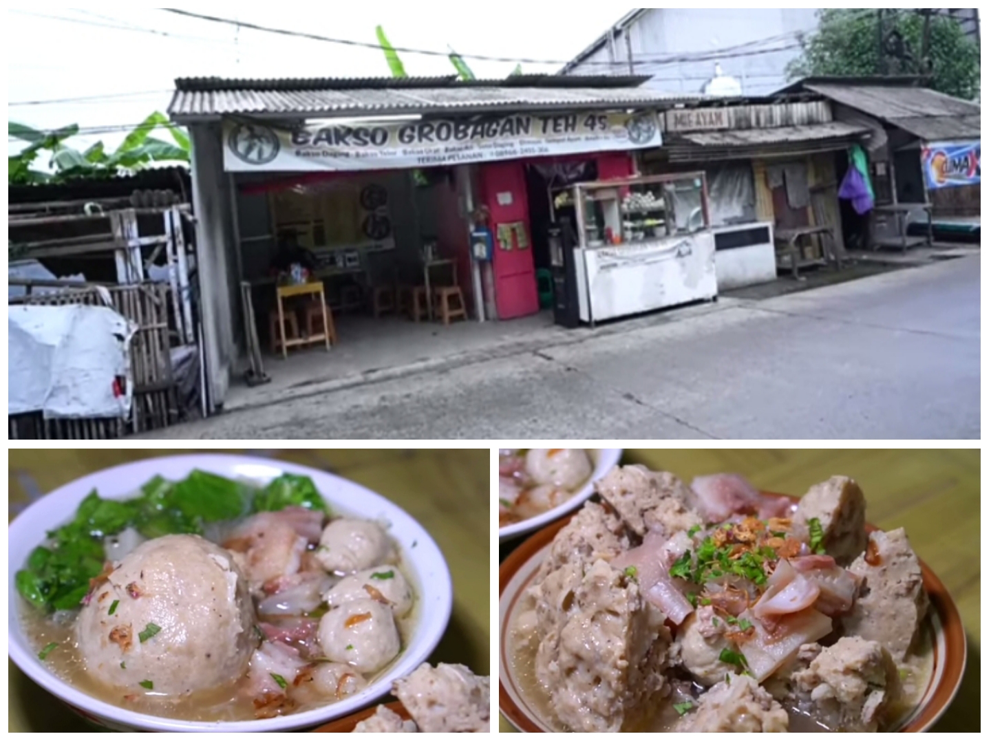 Bakso Grobagan Teh 45 kuliner rekomendasi yang wajib dicoba saat berkunjung ke Bogor.