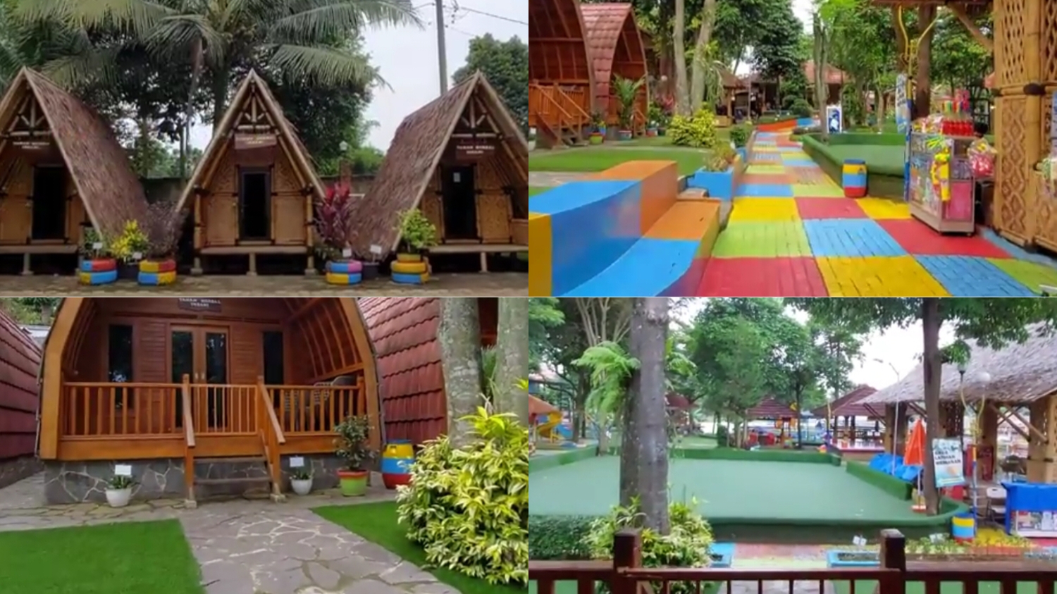 Wisata edukatif Taman Herbal Insani Depok.