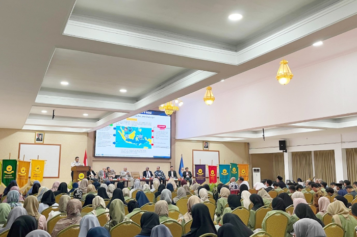 Suasana Konferensi Internasional di Unida Bogor.