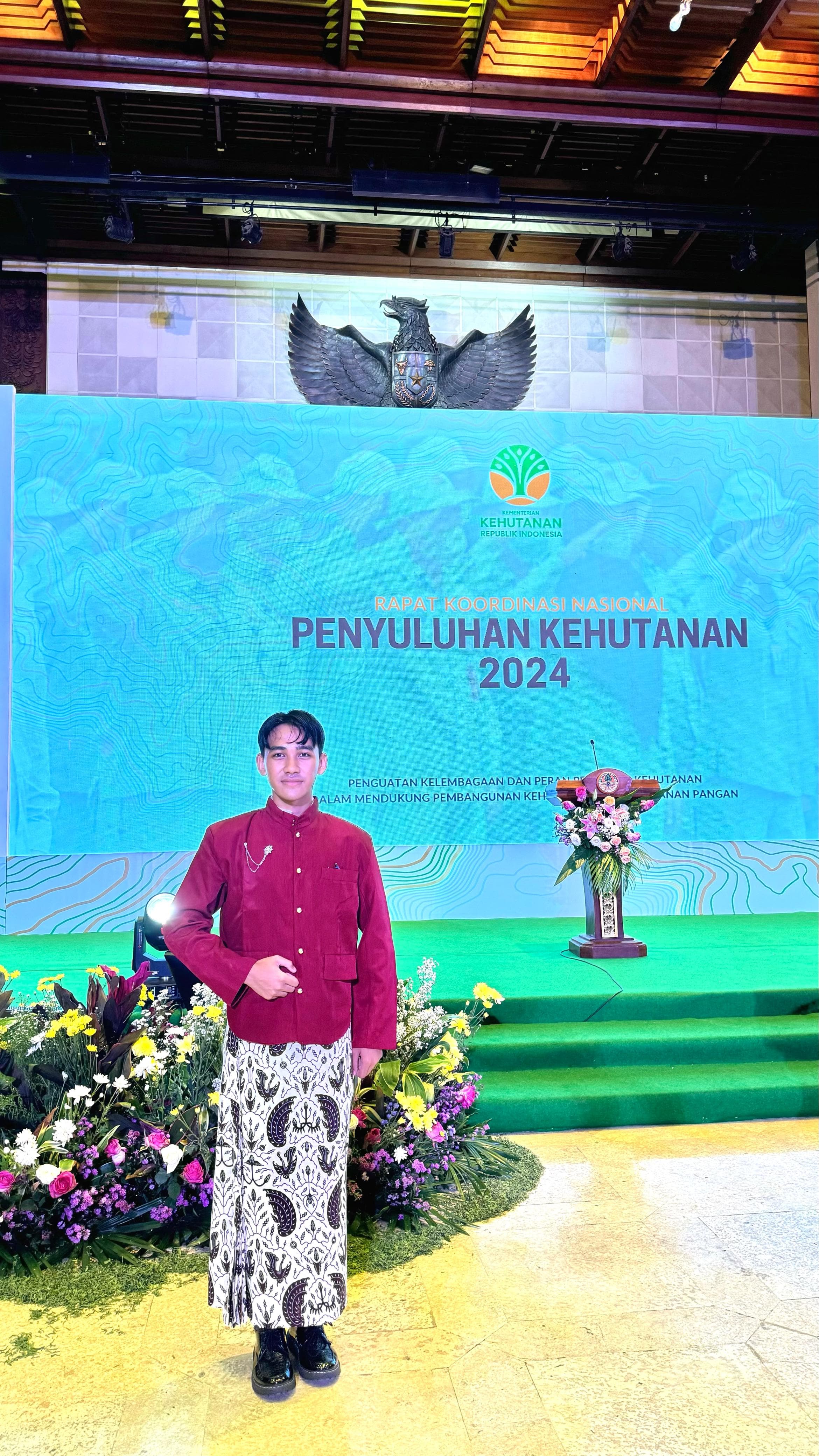 Badrul Khamal mahasiswa kehutanan Universitas Nusa Bangsa