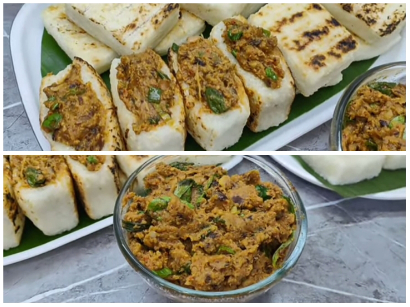 Resep Ketan Bakar Isi Oncom.