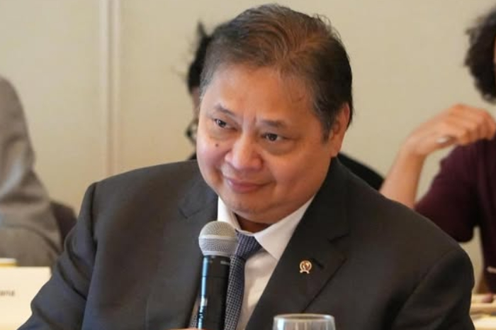 Menko Perekonomian Airlangga Hartarto.