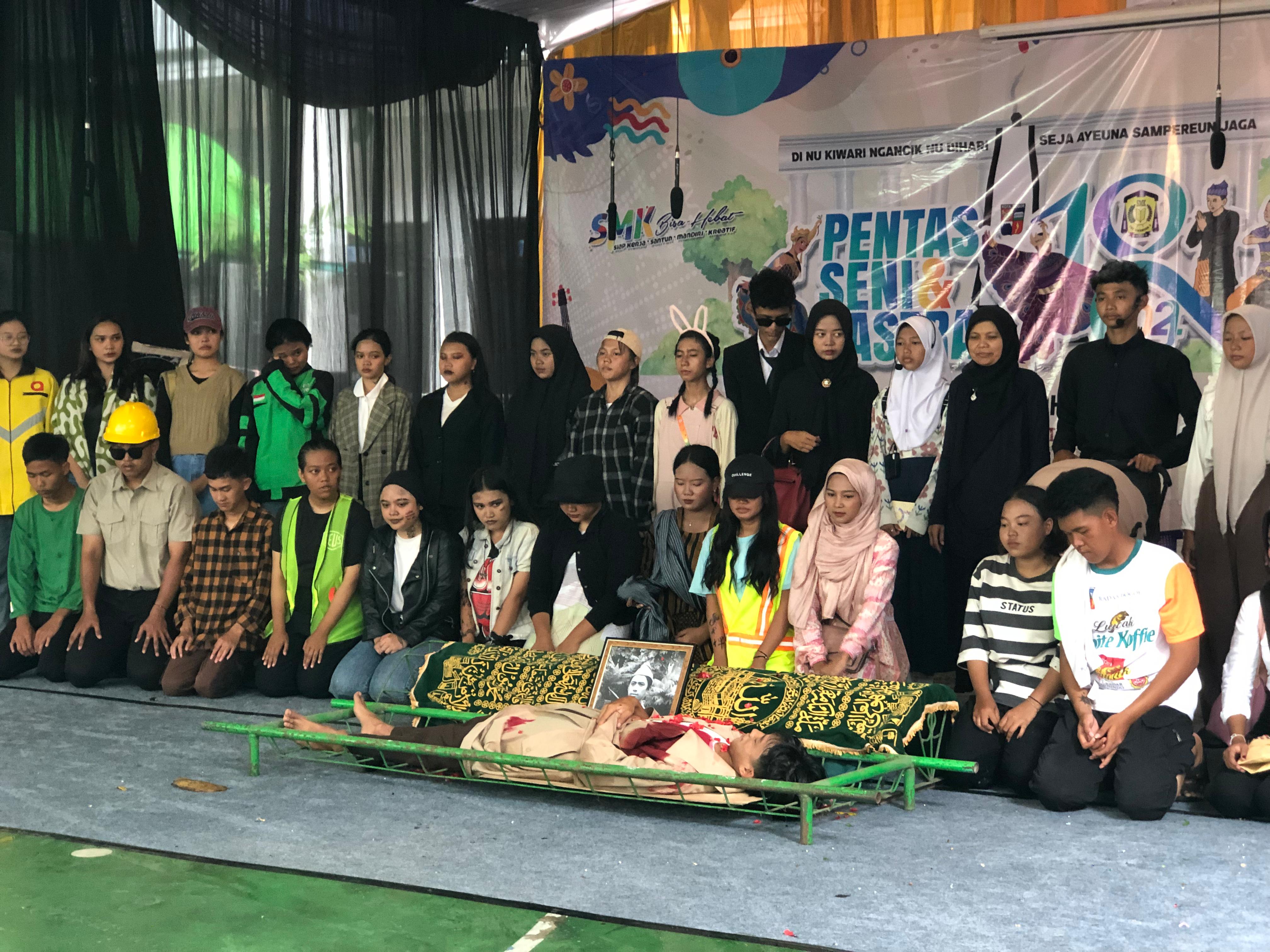 SMK Tridharma 2 menghelat kegiatan Pentas Seni dan Sastra alias Pensra yang berlangsung selama tiga hari, sejak Senin (16/12/2024) hingga Rabu (18/12/2024).