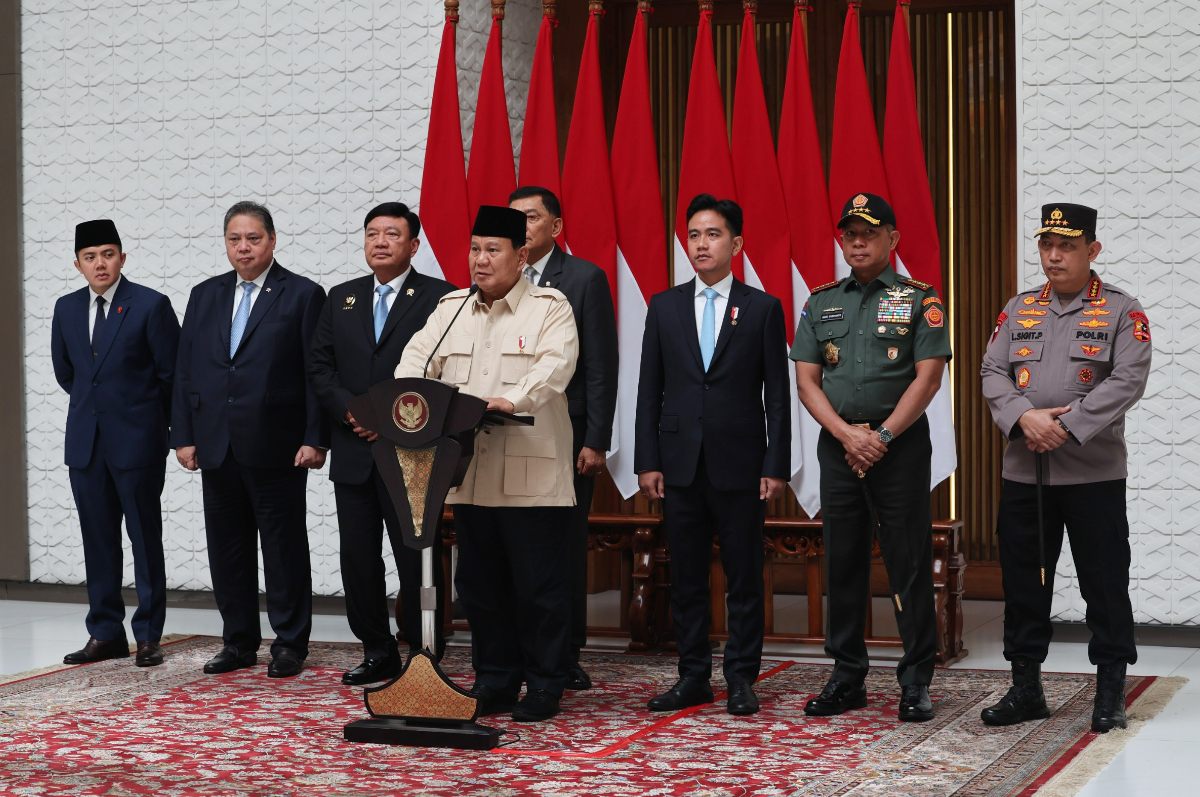 Presiden RI Prabowo Subianto.