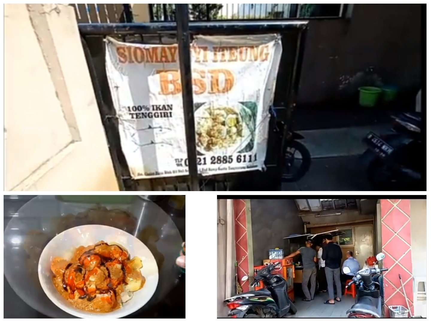 Kuliner Siomay Nyi Iteung BSD.