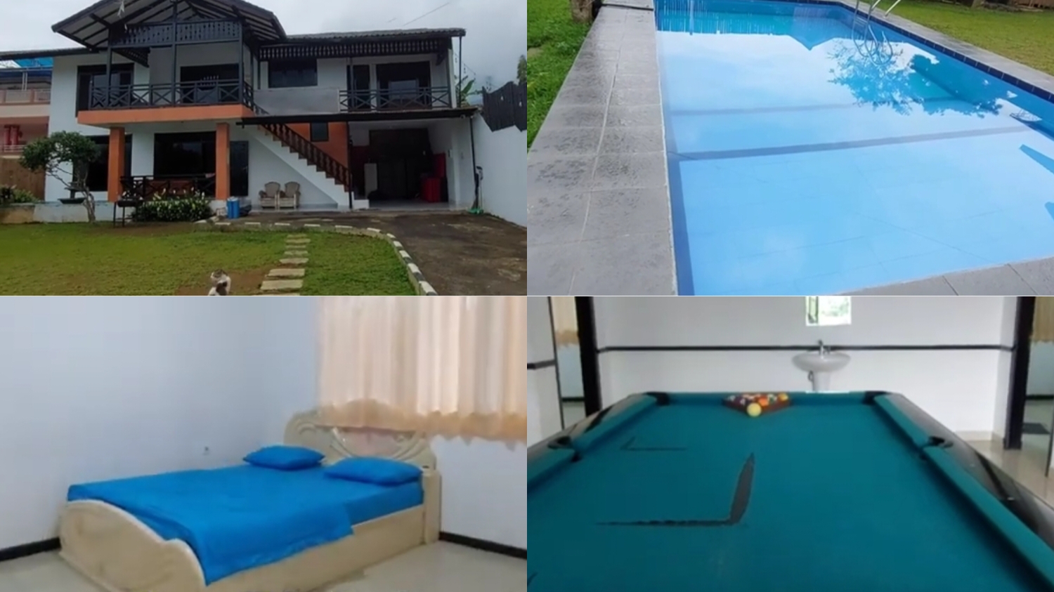 Villa Volcan di kawasan Puncak Bogor.