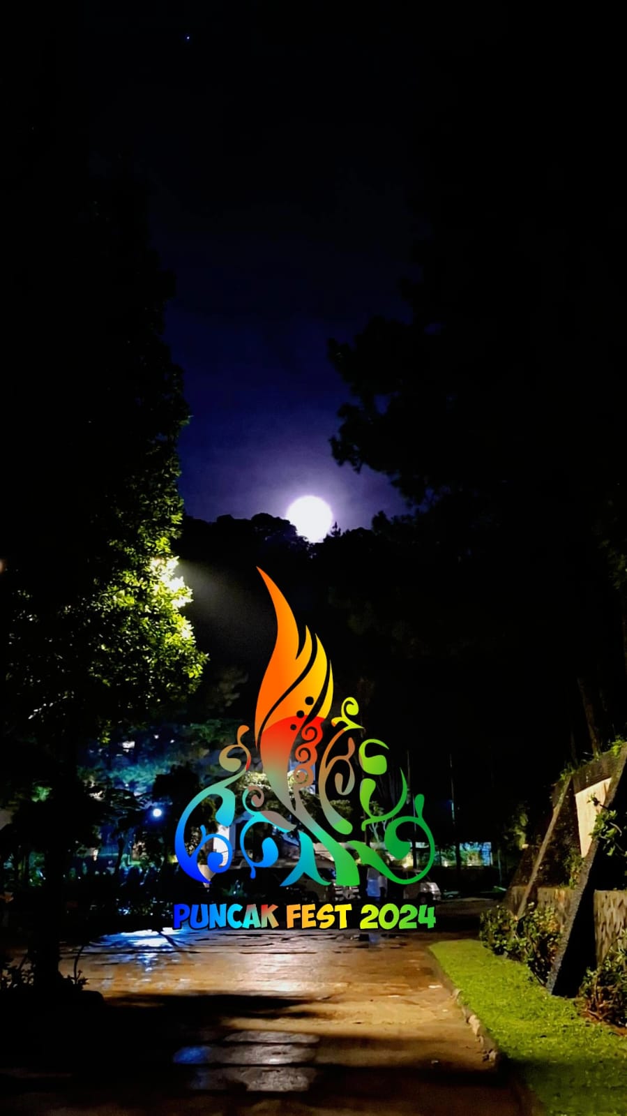 Para Kades di Puncak Bogor lakukan penggalangan dana di Puncak Fest 2024.