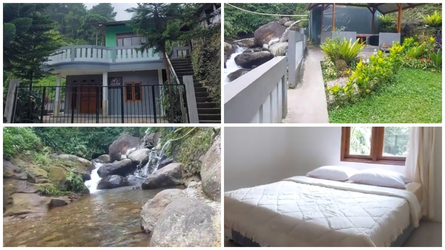 Villa Omah Gedek di Jalan Pelita, Ciburial, Tugu Utara, Cisarua, Kabupaten Bogor