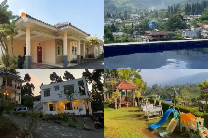 Khansa Resort di kawasan Puncak, Kabupaten Bogor.
