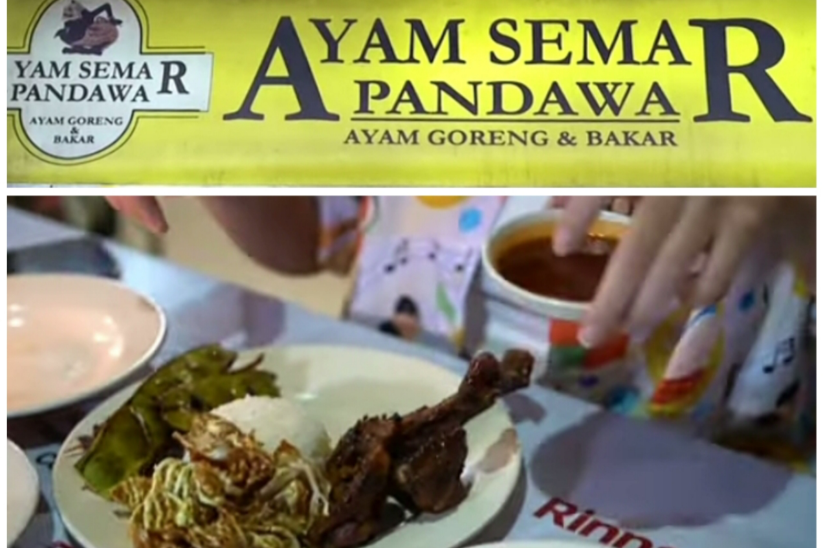 Kuliner legendaris Ayam Semar Pandawa.