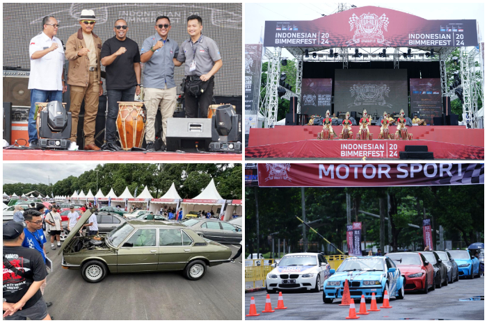 Kemeriahan acara Indonesian Bimmerfest 2024&nbsp;di Sentul Otopark Bogor
