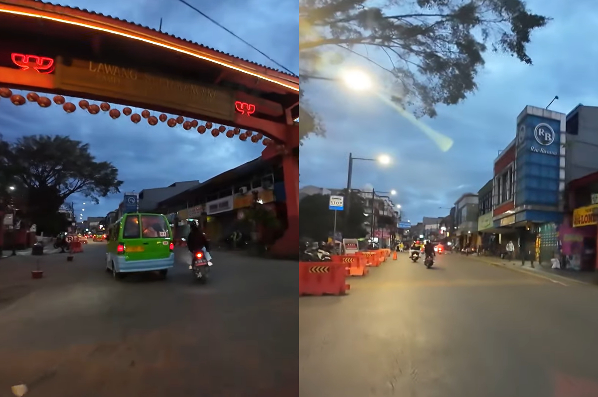 Kondisi jalan Suryakencana setelah penertiban.