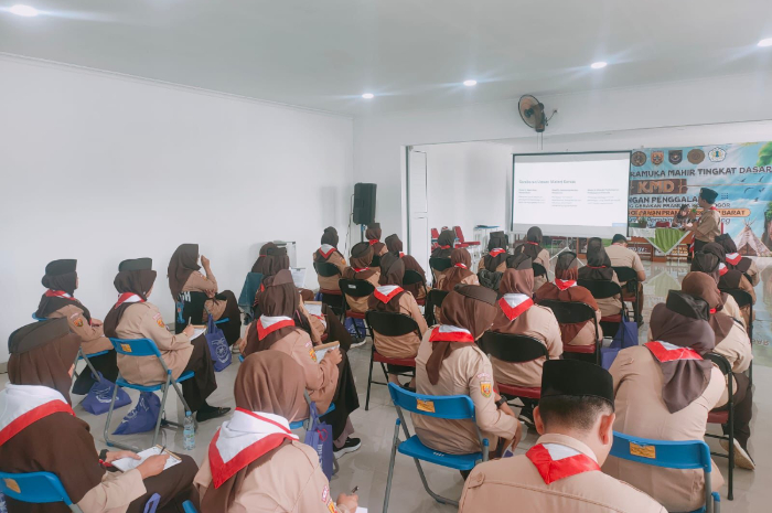Pembukan program KMD pembina Pramuka Kwarran Bogor Barat