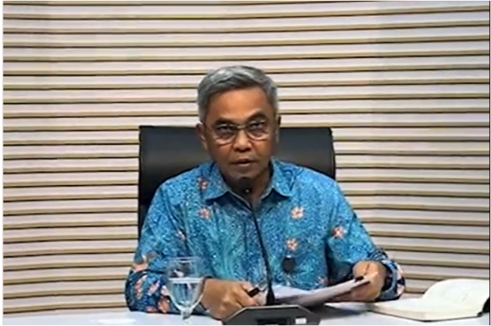 Ketua KPK Setyo Budiyanto saat memberi keterangan terkait perkembangan kasus yang menyeret nama Sekjen PDIP Hasto Kristiyanto
