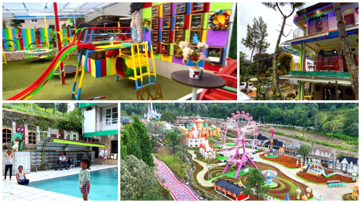 Liburan akhir tahun seru di Villa Pelangi Bogor.