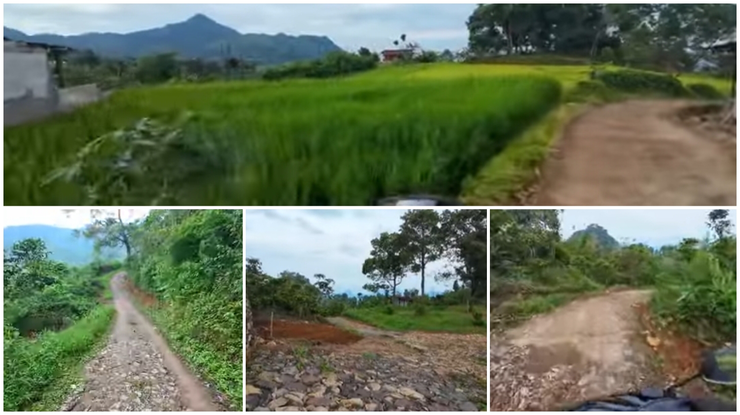 Petualangan off-road di Sekitar Gunung Pakuan.