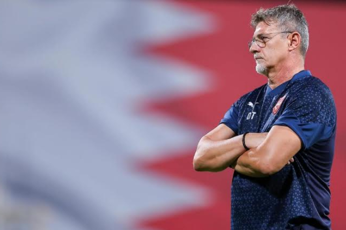 Pelatih Tim Nasional Bahrain Dragan Talajic.