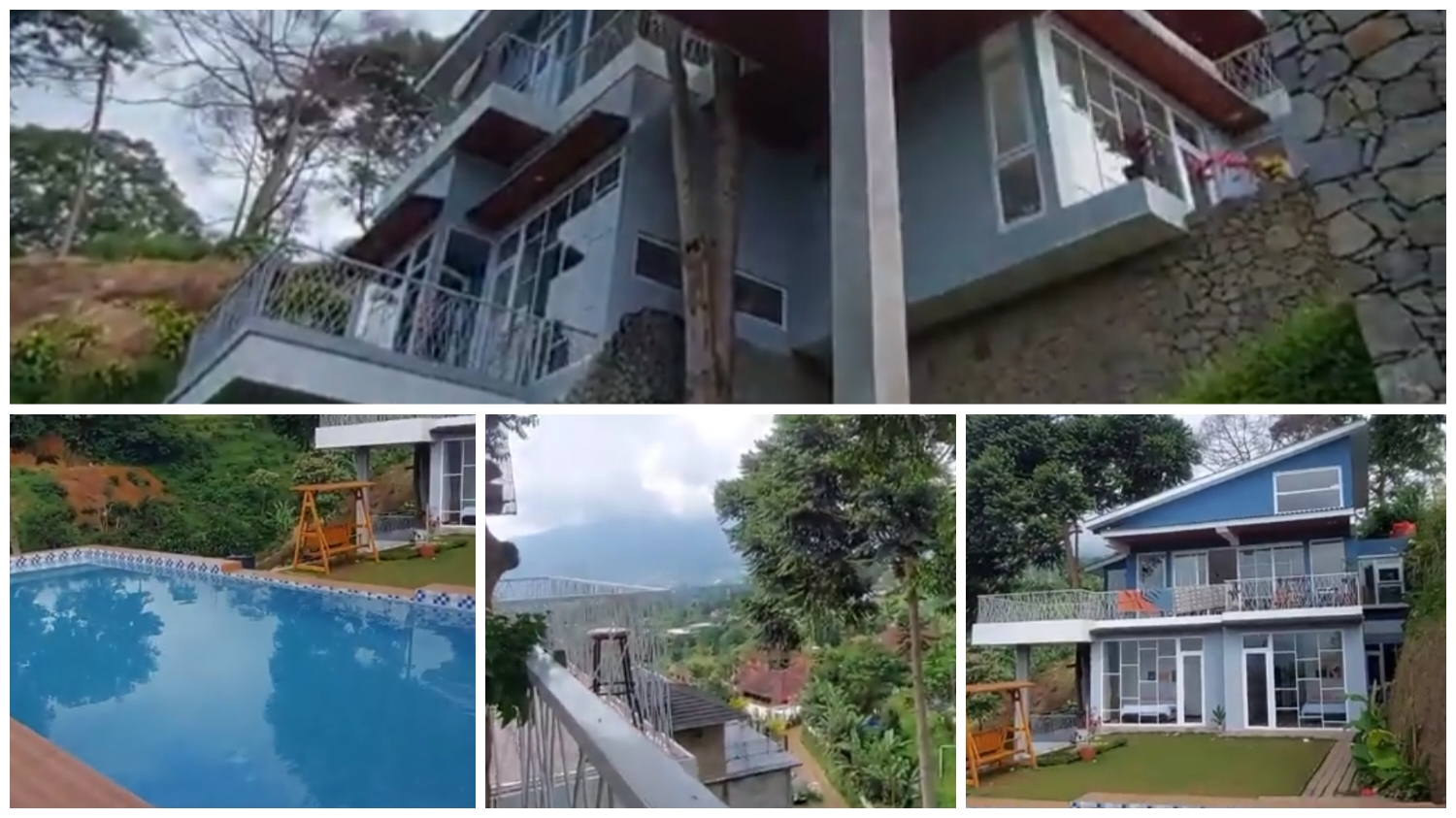Ilustrasi villa Melayang di kawasan Taman Safari Bogor.