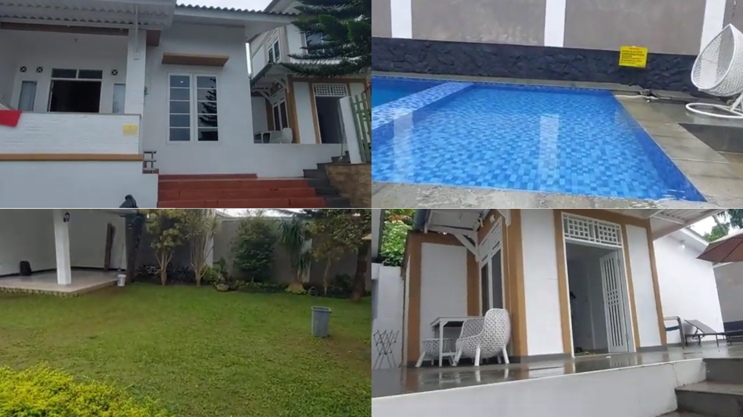 Villa Vrindavan di kawasan Puncak Bogor.