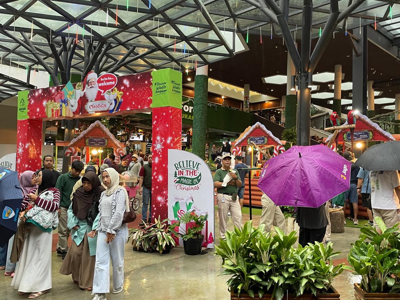Taman Safari Bogor dikunjungi ribuan wisatawan di libur Nataru.