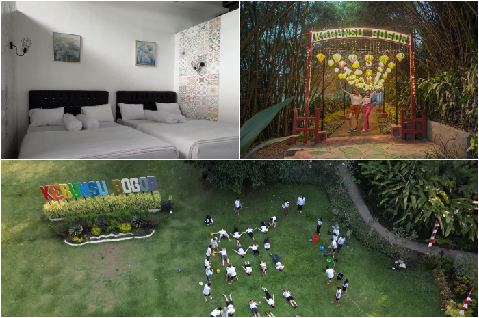 Villa Kebunsu nikmati kenyamanan dan pemandangan indah dari kaki gunung salak desa Sukajadi, Kecamatan Tamansari, Kabupaten Bogor.