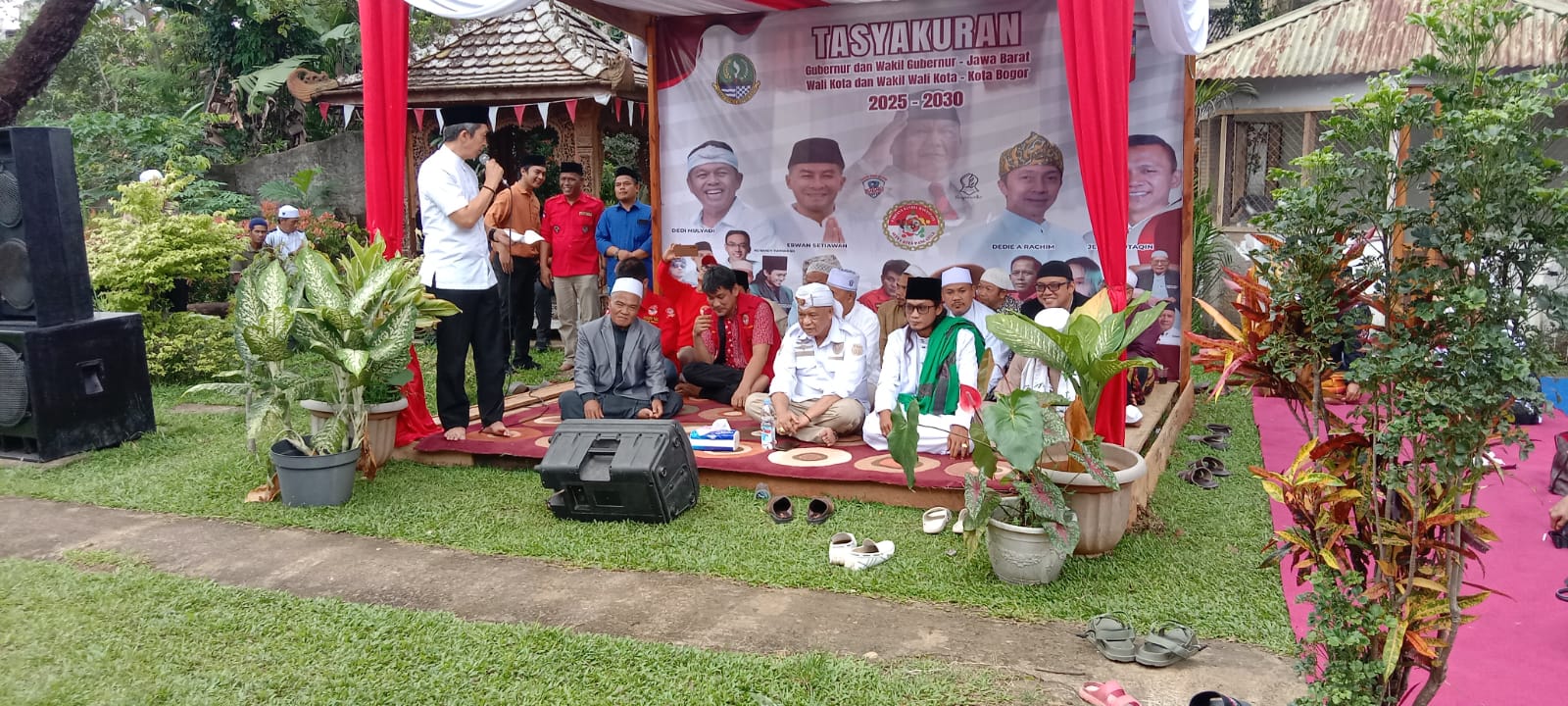 DPD Setya Kita Pancasila Kota Bogor menggelar acara tasyakuran atas kemenangan Dedie Rachim dan Jenal Mutaqin sebagai Wali Kota dan Wakil Wali Kota Bogor terpilih.