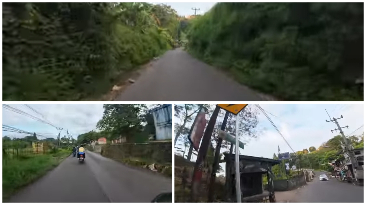 Ilustrasi jalur alternatif Ciawi-Sukabumi menuju Puncak Bogor.