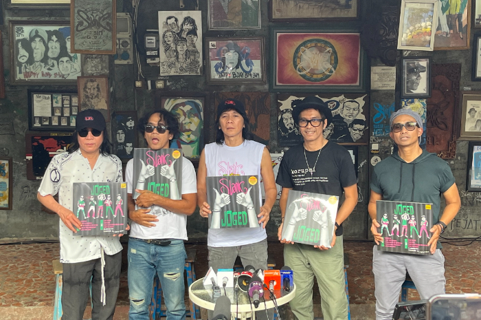 SPESIAL: Band Slank merilis album Joged dalam format piringan hitam dengan dua lagu tambahan yang eksklusif.