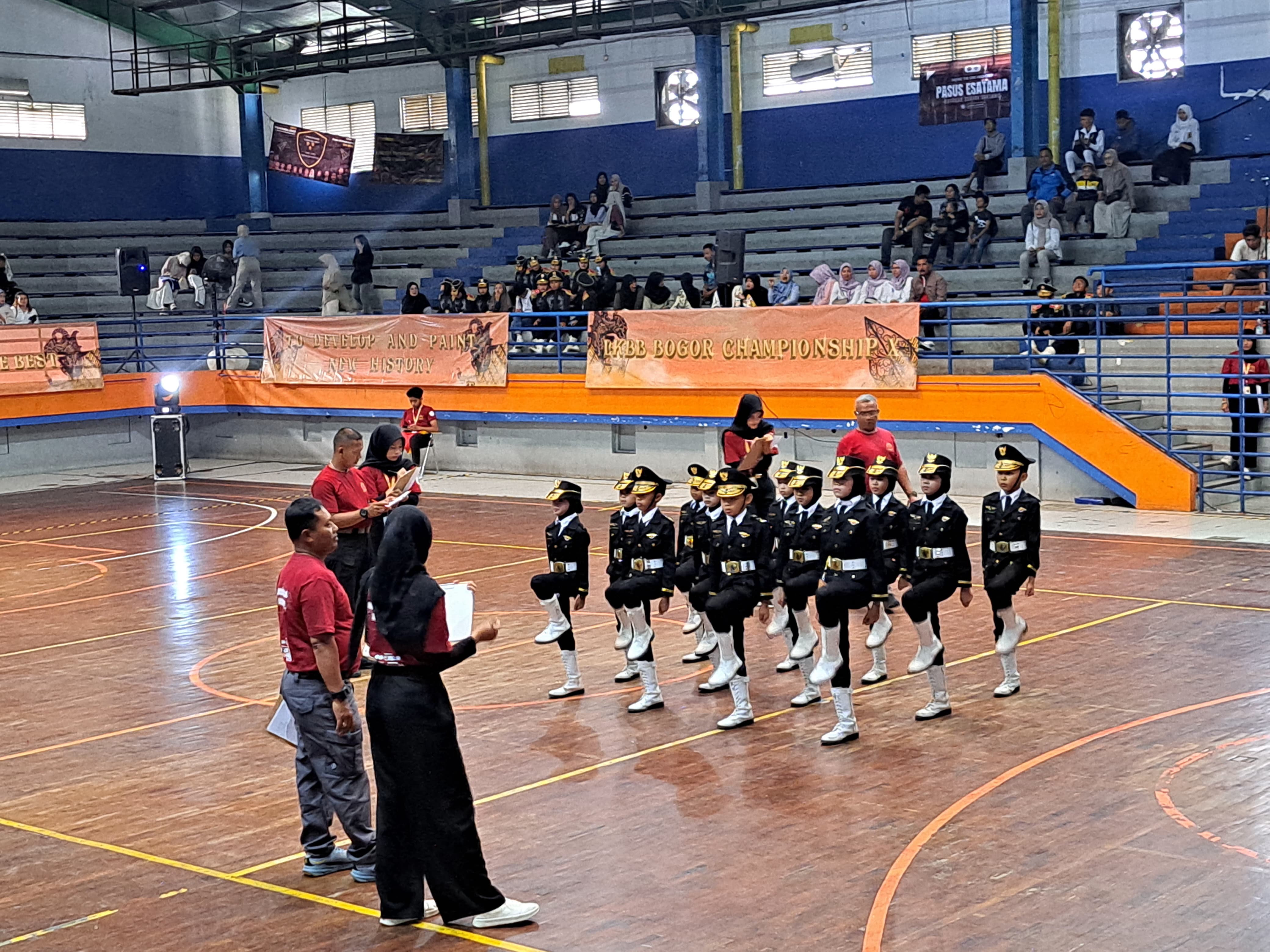 Salah satu penampilan peserta di ajang LKBB Bogor Championship ke-10.